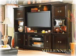 Martini Suite home entertainment wall by Ashley